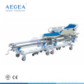 AG-HS003 Connecting system transfer equipment emergency deluxe hospital manual stretcher